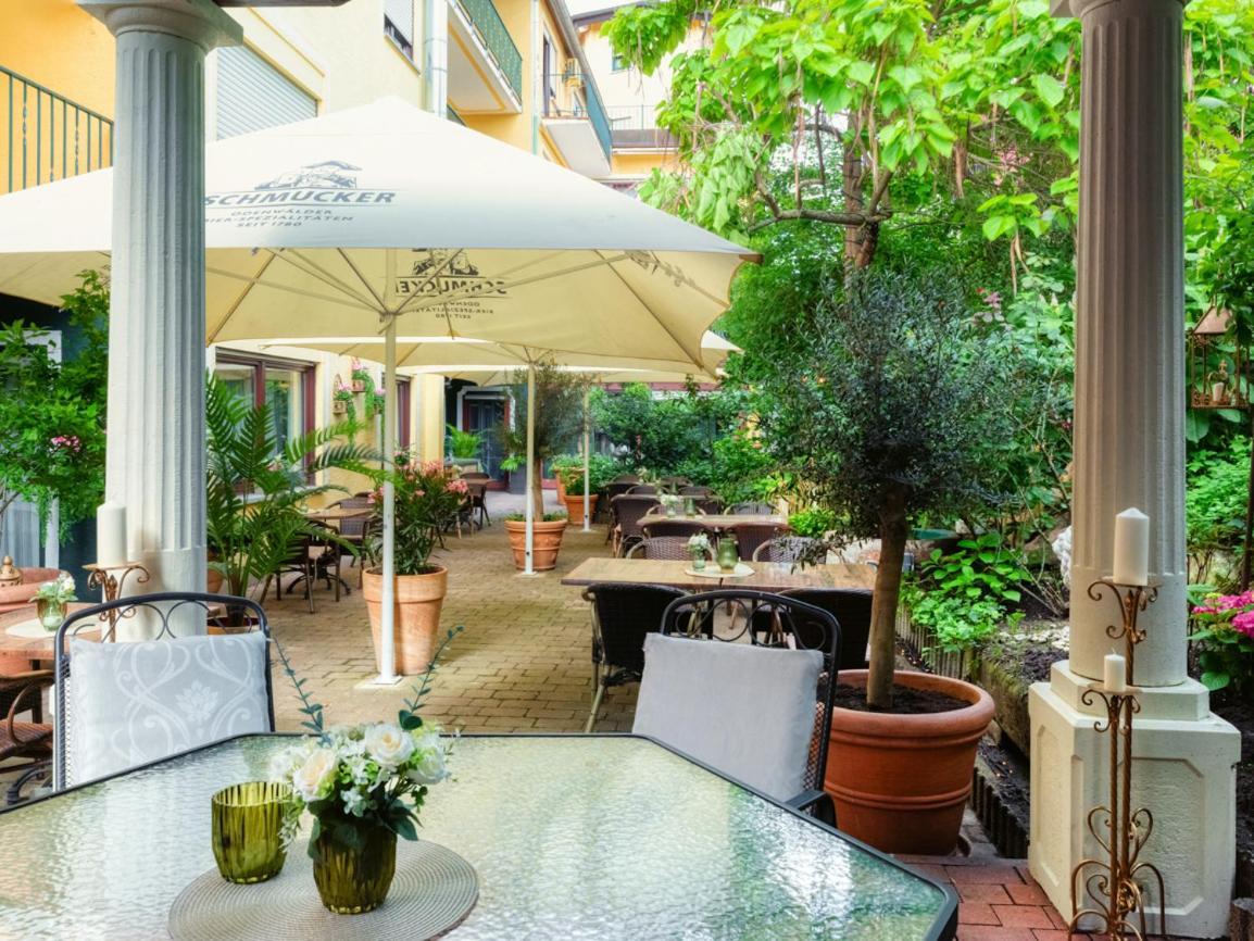Hotel-Restaurant Central Am Koenigshof Viernheim Exterior photo